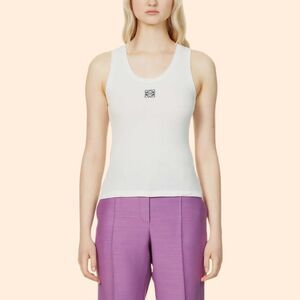 Loewe Anagram Embroidered Tank Top